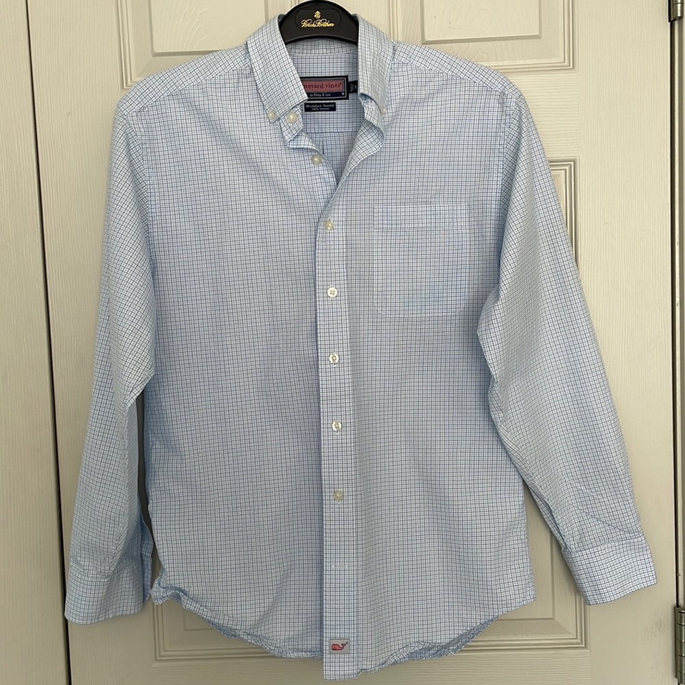 Vineyard Vines Men's Murray Shirt - Blue Check -